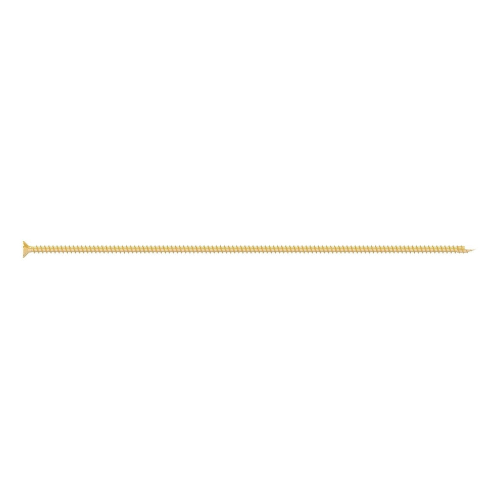 Simpson Strong-Tie SDCF271958 Strong-Drive SDCF TIMBER-CF Screw, 0.390-in. x 19-5/8-in. T50, Yellow Zinc, 100-Pack