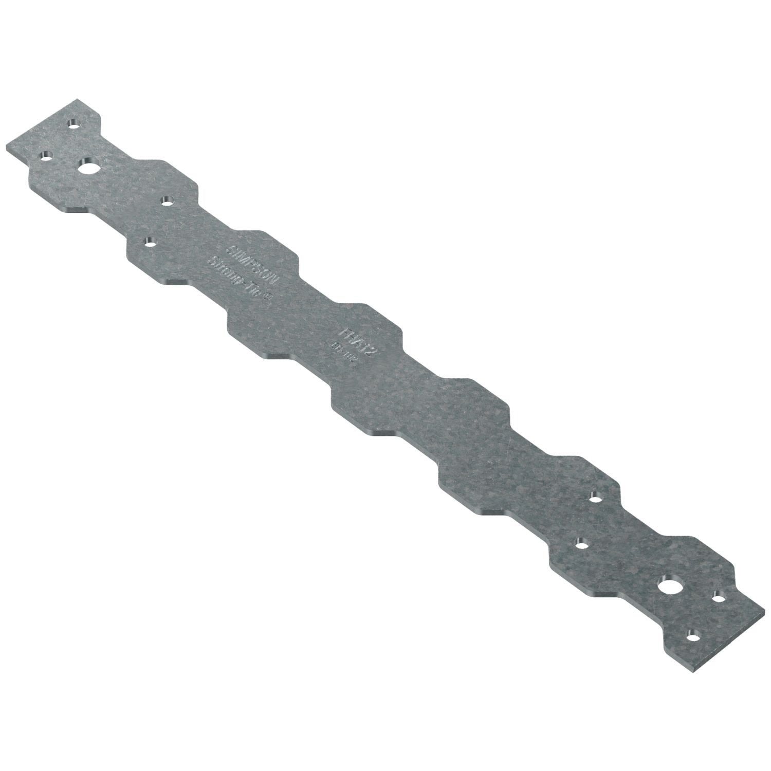 Simpson Strong-Tie FHA12 FHA 11-5/8-in. 12-Gauge Galvanized Strap Tie