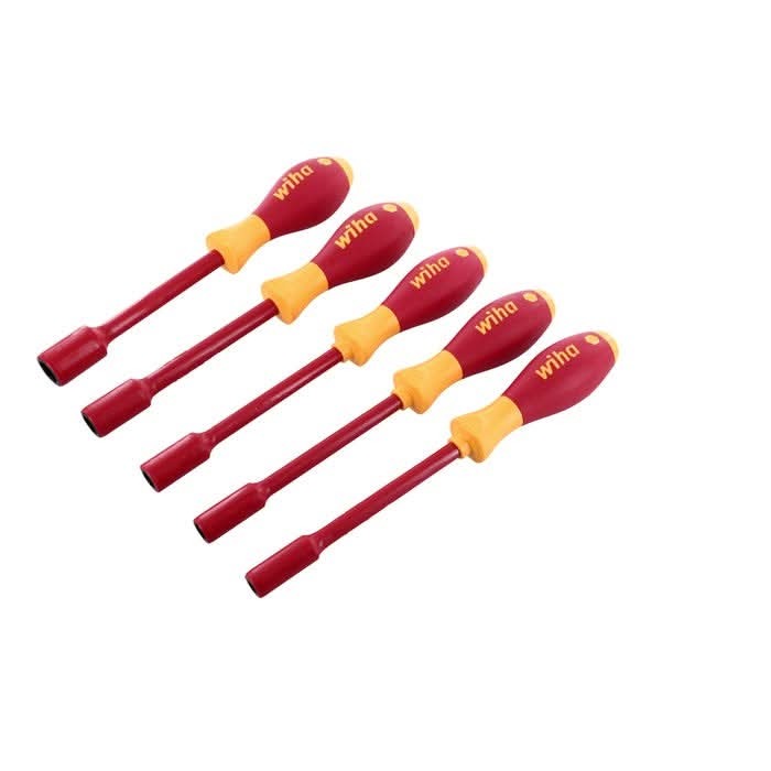 Wiha 32190 15-Piece Insulated SoftFinish Screwdriver and Nut Driver Set
