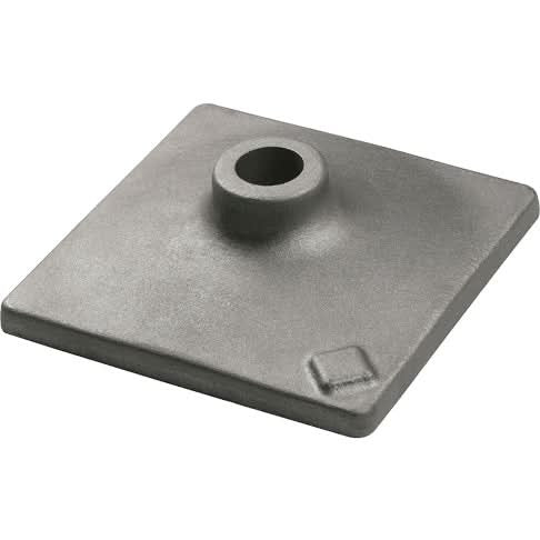 Bosch HS2124 6" x 6" Tamper Plate 1-1/8" Hex Hammer Steel