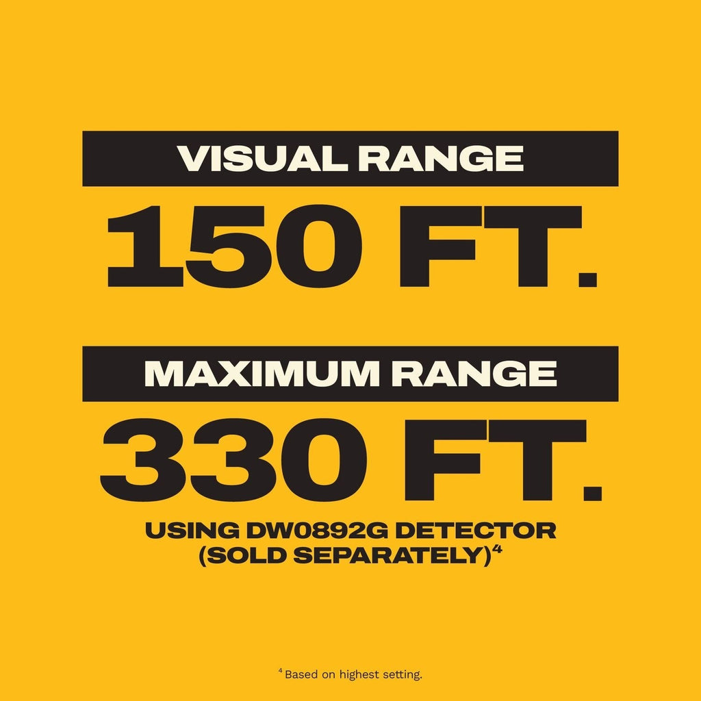 DeWALT DCLE14361GB USB-C Rechargeable 3x360° Green Line Laser Level