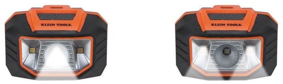 Klein 56220 LED Headlamp with Silicone Hard Hat Strap