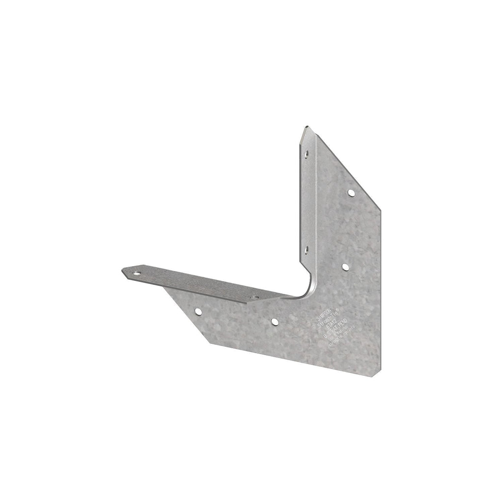 Simpson Strong-Tie RTA12Z RTA 18-Gauge ZMAX Galvanized Rigid Tie Angle for 1x2 Joist/Post