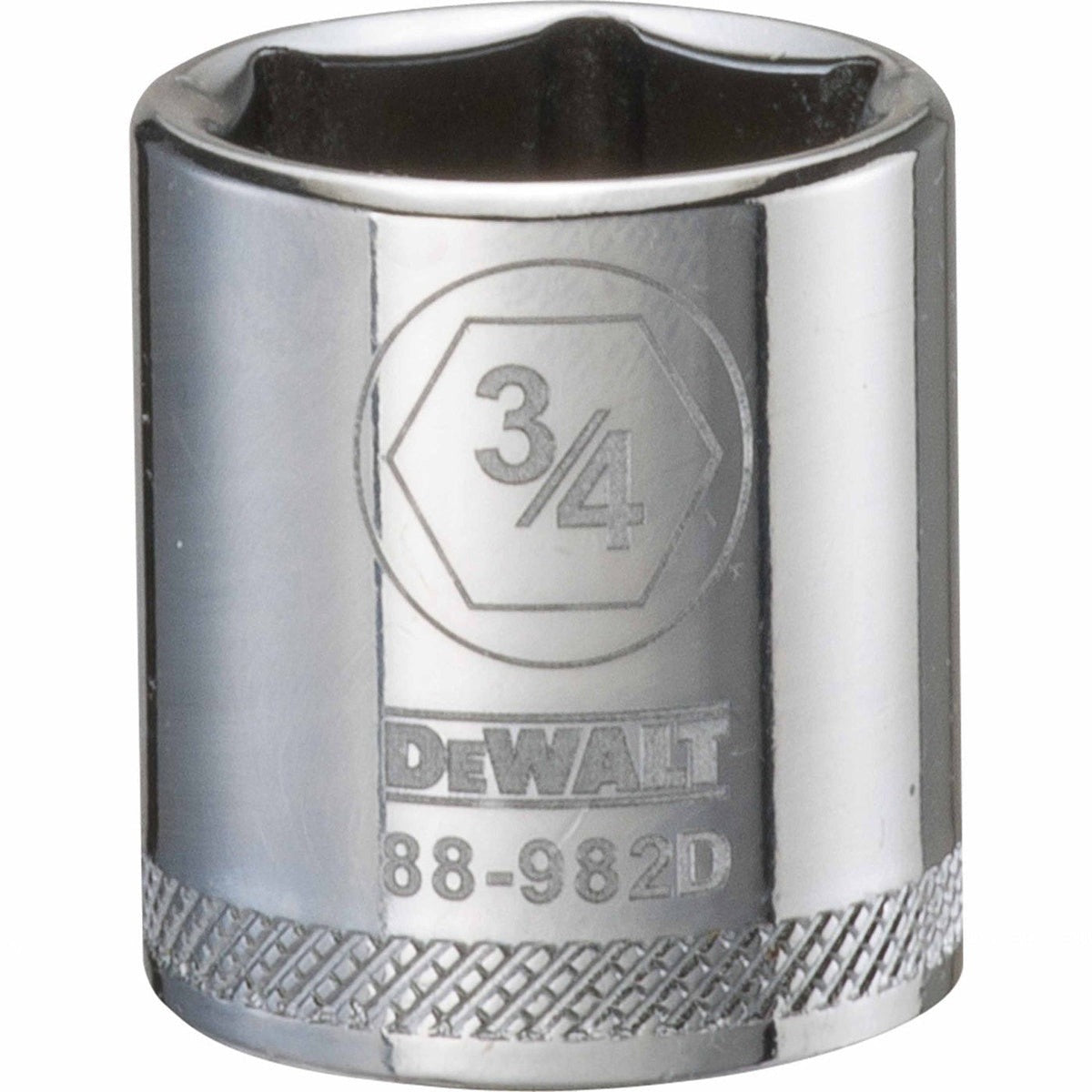 DEWALT 3/8 in. Drive 3/4 in. 6-Point SAE Socket, 1-Piece (DWMT88982OSP)