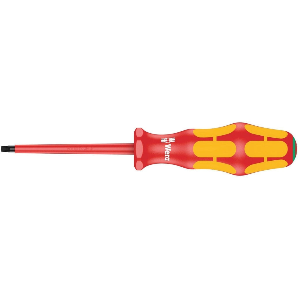 Wera 167 I VDE Insulated Screwdriver For Torx Screws, Torx 15x80-mm.
