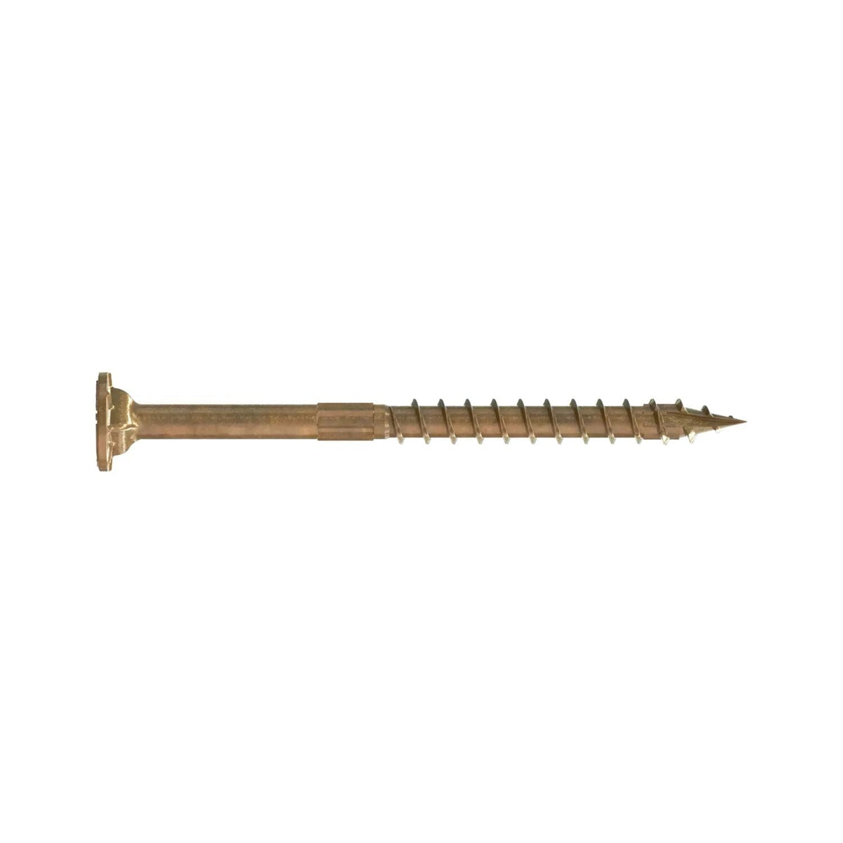 Simpson Strong-Tie Strong-Drive SDWS FRAMING Screw, 0.160-in. x 3-in. T25, Quik Guard, Tan, 1000-Pack (SDWS16300Q)