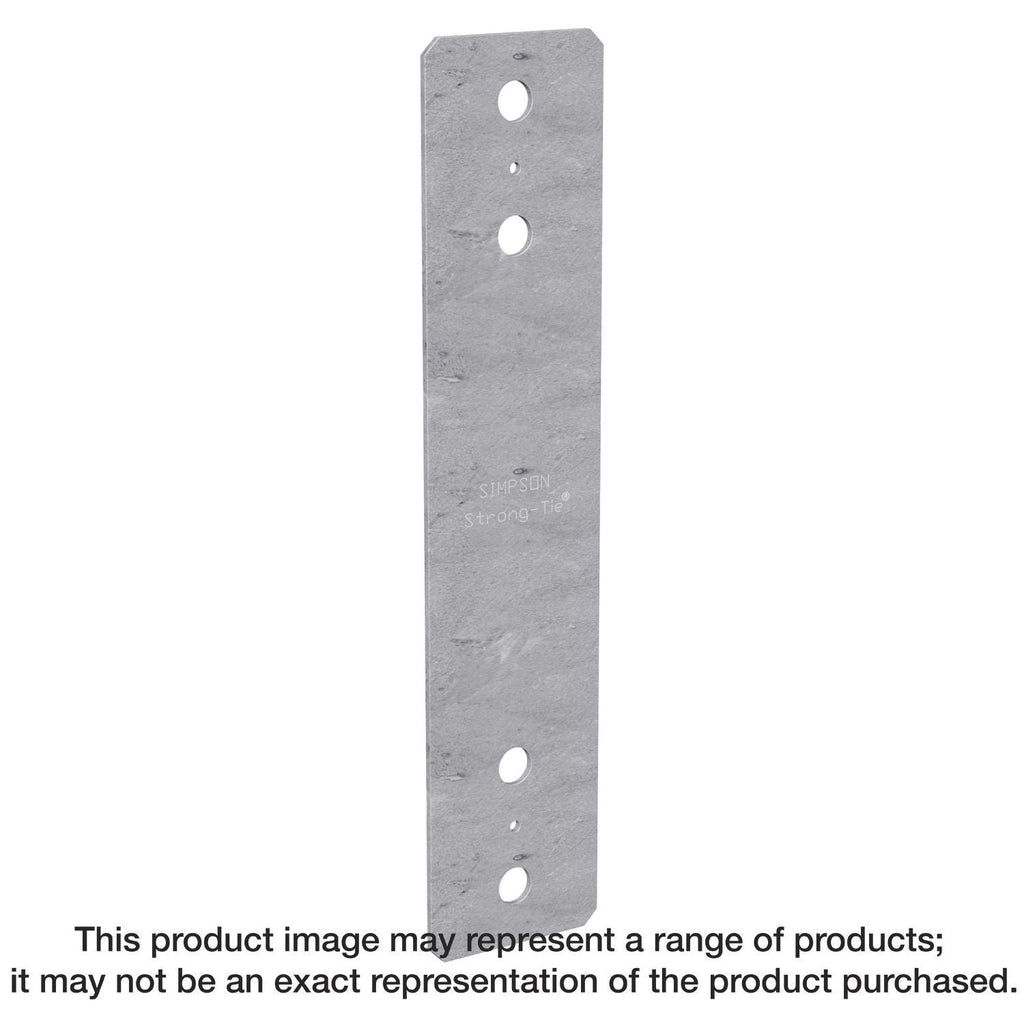 Simpson Strong-Tie PS418 PS 4-in. x 18-in. Hot-Dip Galvanized Piling Strap