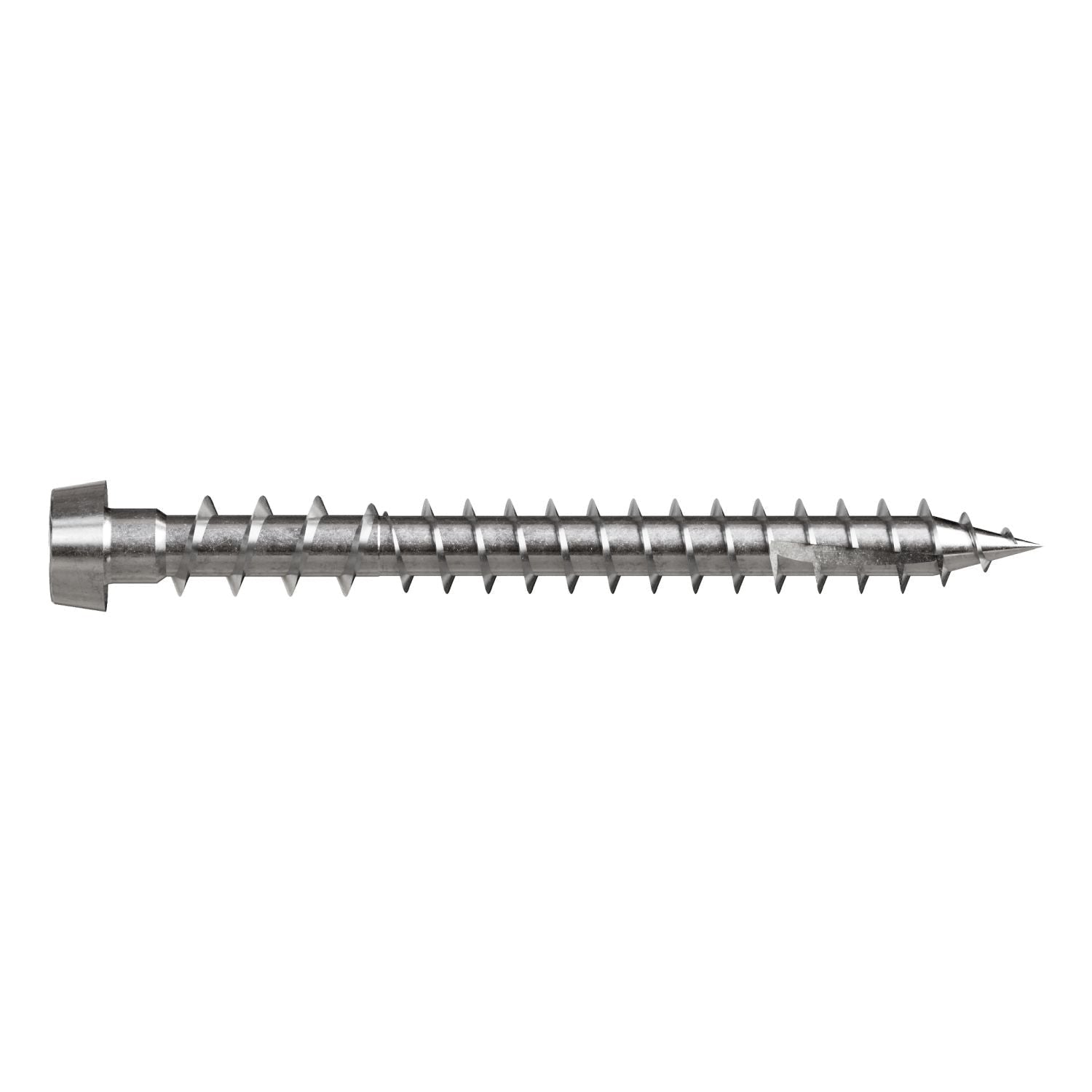 Simpson Strong-Tie DCU2C316 Deck-Drive DCU COMPOSITE Screw, #10 x 2-in. T20, Type 316, 70-Pack