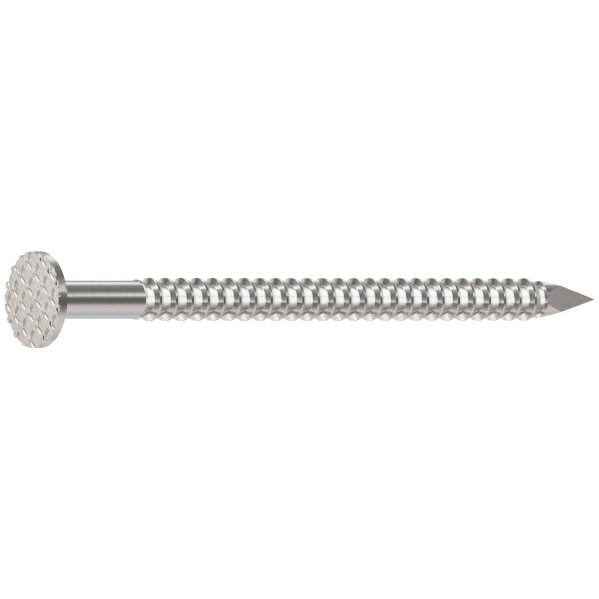 Simpson Strong-Tie T4KR71 Premium Siding Nail, 1-1/2-in. x 7/32-in. Head Dia., Type 316 Stainless Steel, 1-lb.