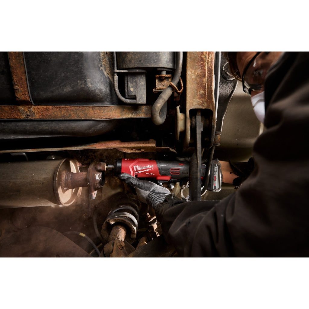 Milwaukee M12 FUEL 1/4-in. Straight Die Grinder 2.5Ah Kit (3486-22)