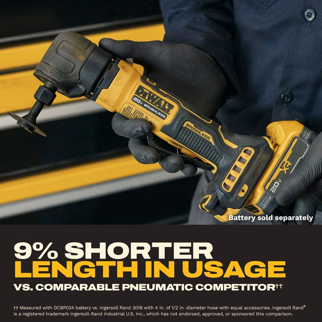 DeWALT DCG422B 20V MAX ATOMIC Right Angle Die Grinder 3.5Ah POWERSTACK Kit