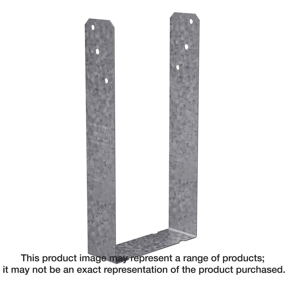 Simpson Strong-Tie SP4 SP 3-9/16-in. x 7-1/4-in. Galvanized Stud Plate Tie