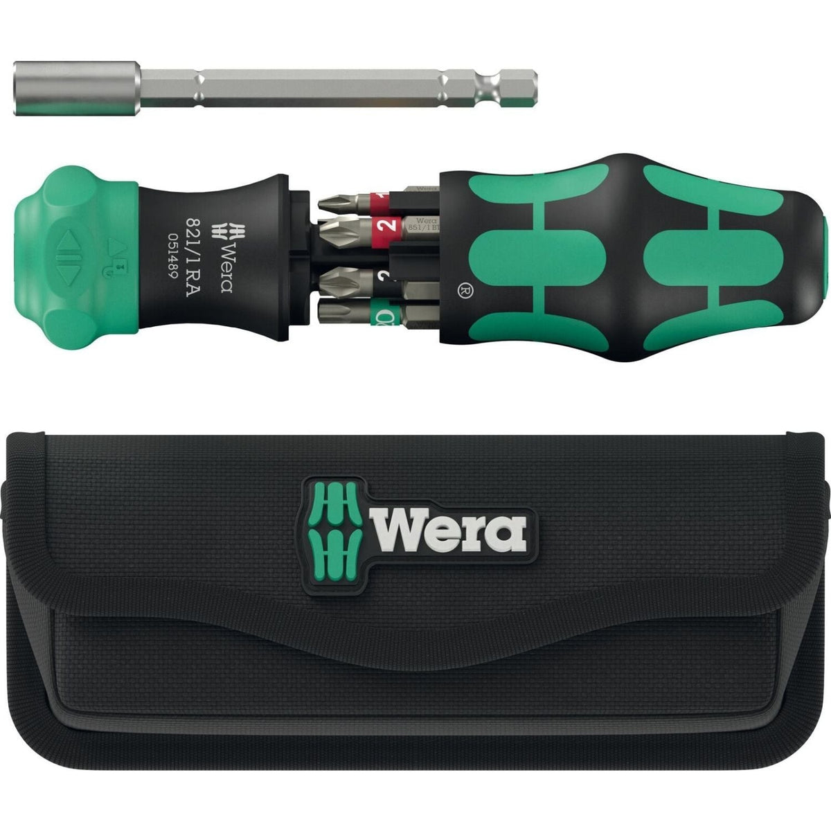 Wera Kraftform Kompakt 28 Ra With Pouch, 6-Pieces
