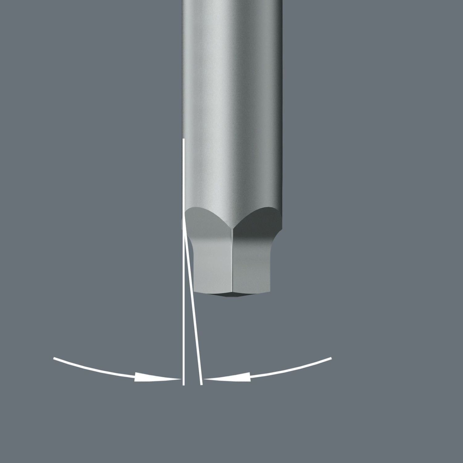 Wera 868/4 V Square-Plus Bit, # 2x70-mm.