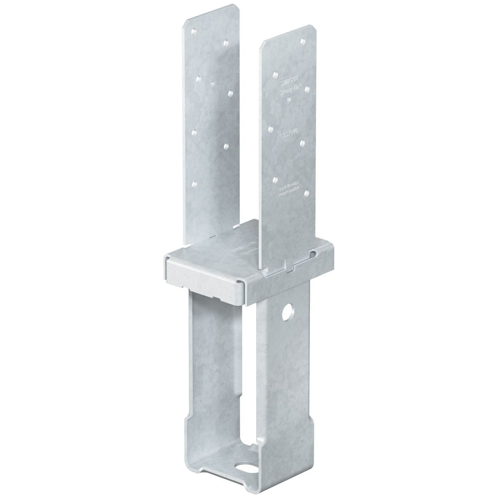 Simpson Strong-Tie CBSTQ46-SDS2HDG CBSTQ Hot-Dip Galvanized Standoff Column Base for 4x6 w/ SDS Screws
