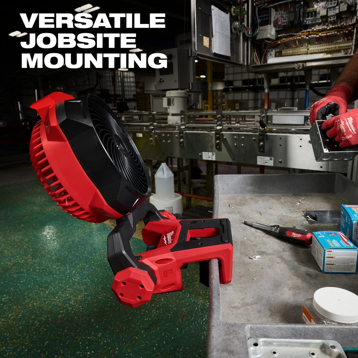 Milwaukee 0817-20 M18 Brushless Scissor Lift Fan, Tool Only