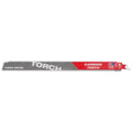 Milwaukee 48-00-5303 12-Inch 7-TPI The TORCH with Carbide Teeth SAWZALL Reciprocating Saw Blade, 3-Pack
