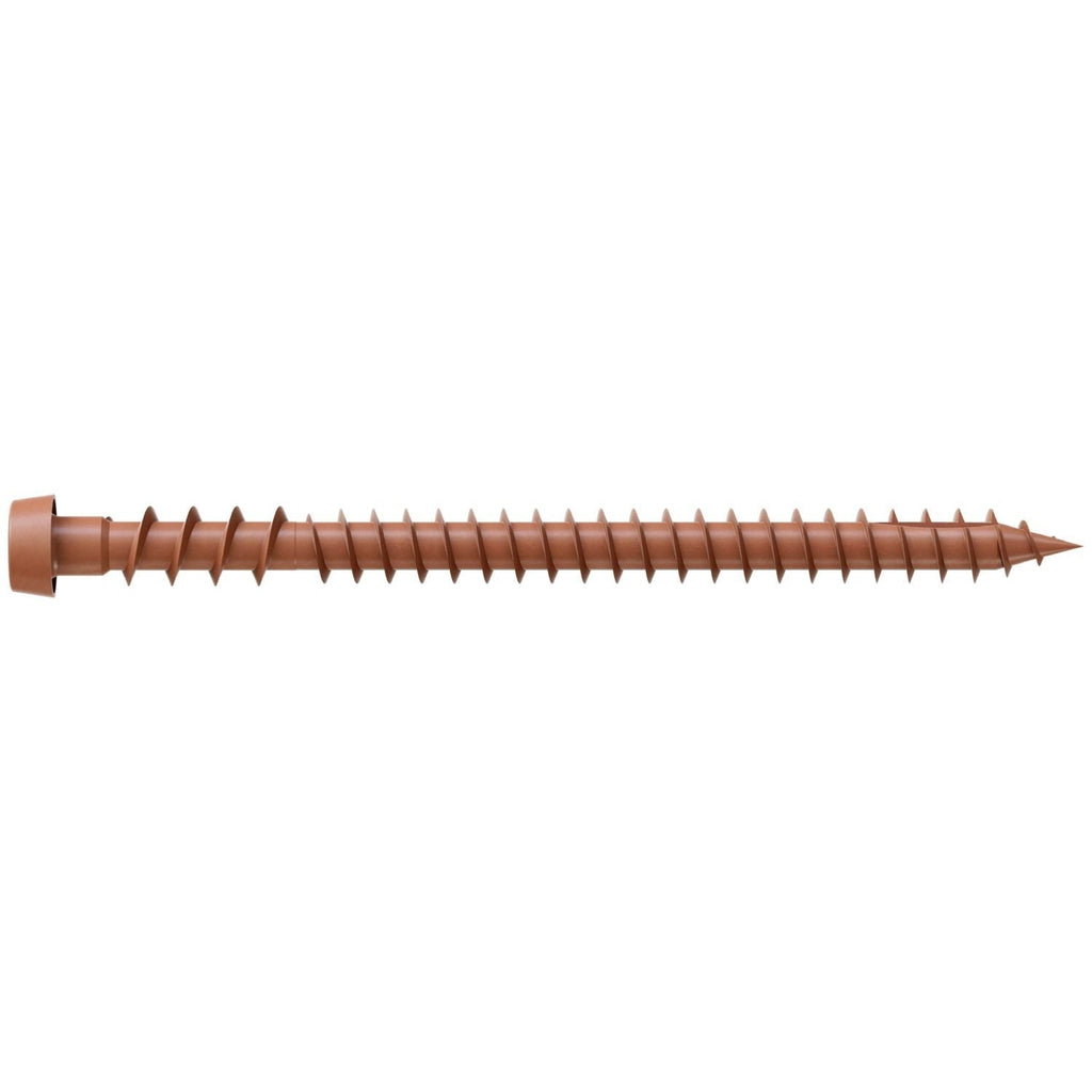 Simpson Strong-Tie DCU234STN03 Deck-Drive DCU COMPOSITE Screw (Collated), #10 x 2-3/4-in. Quik Guard Tan 03, 1000-Pack