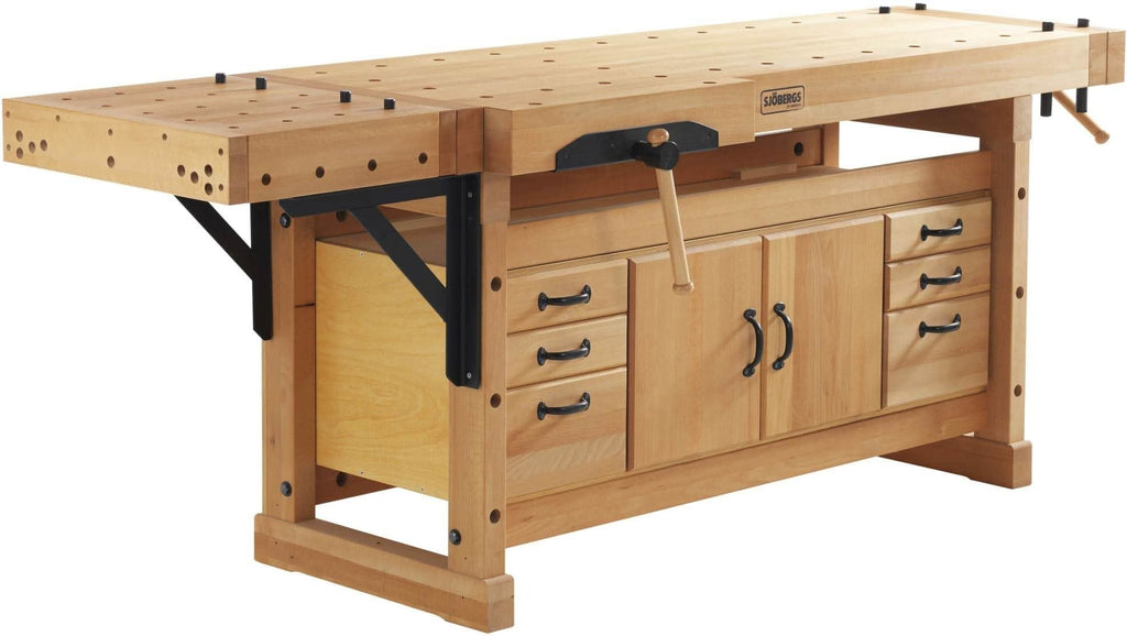 Sjobergs SJO-33464 Storage Cabinet w/ 6-Drawers + 2-Doors