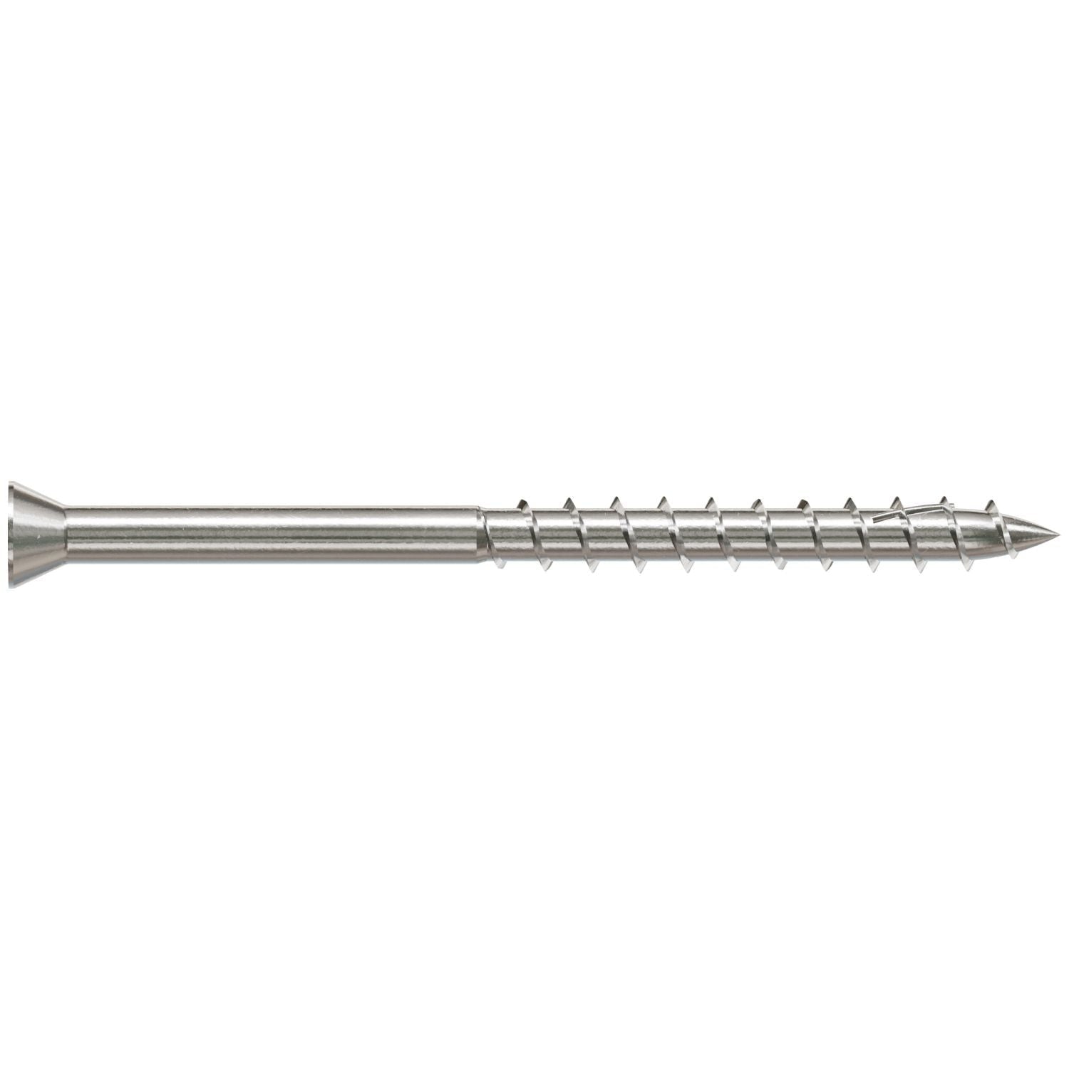Simpson Strong-Tie S07225FWP Deck-Drive DWP WOOD SS Screw, #7 x 2-1/4-in. T-15, Trim Head, Type 305, 100-Pack