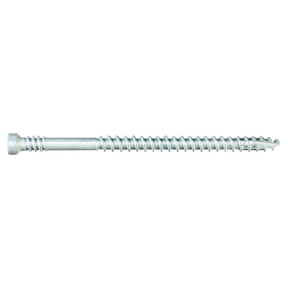 Simpson Strong-Tie FT07212R100W Finish Trim Screw, #7 x 2-1/2-in. T10, Trim-Head, Quik Guard, White, 100-Pack