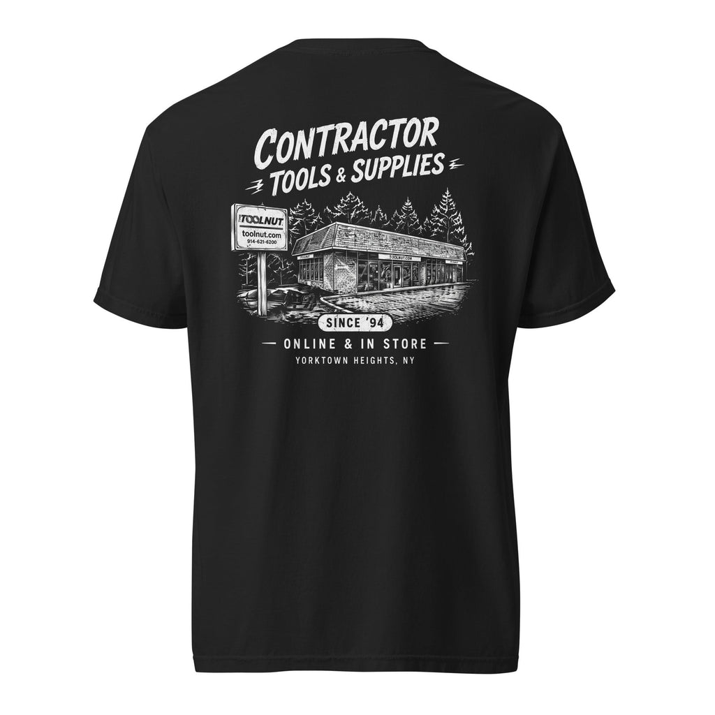 Tool Nut Official "Contractor Tools & Supplies" T-Shirt
