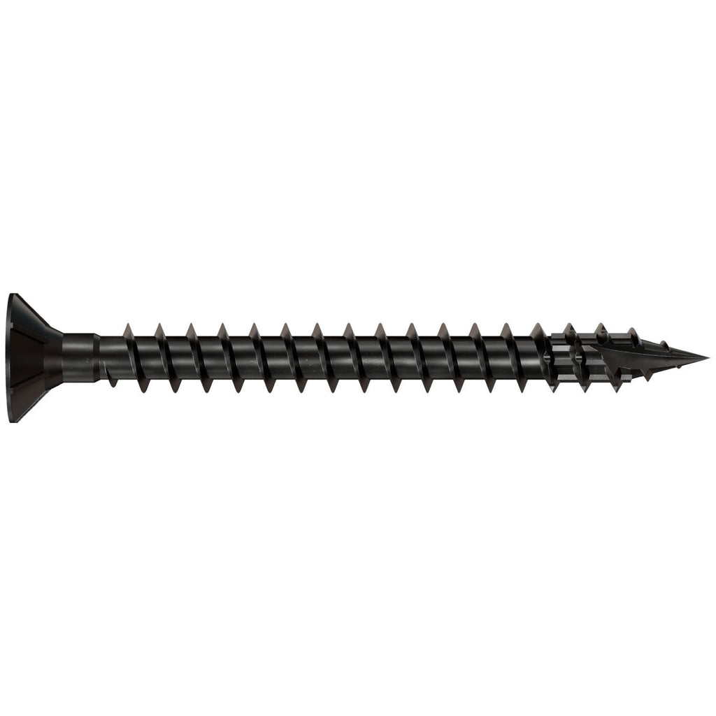 Simpson Strong-Tie SDCF10X100 Strong-Drive SDCF TIMBER-CF Screw, 0.390-in. x 4-in. T50, E-Coat, 250-Pack