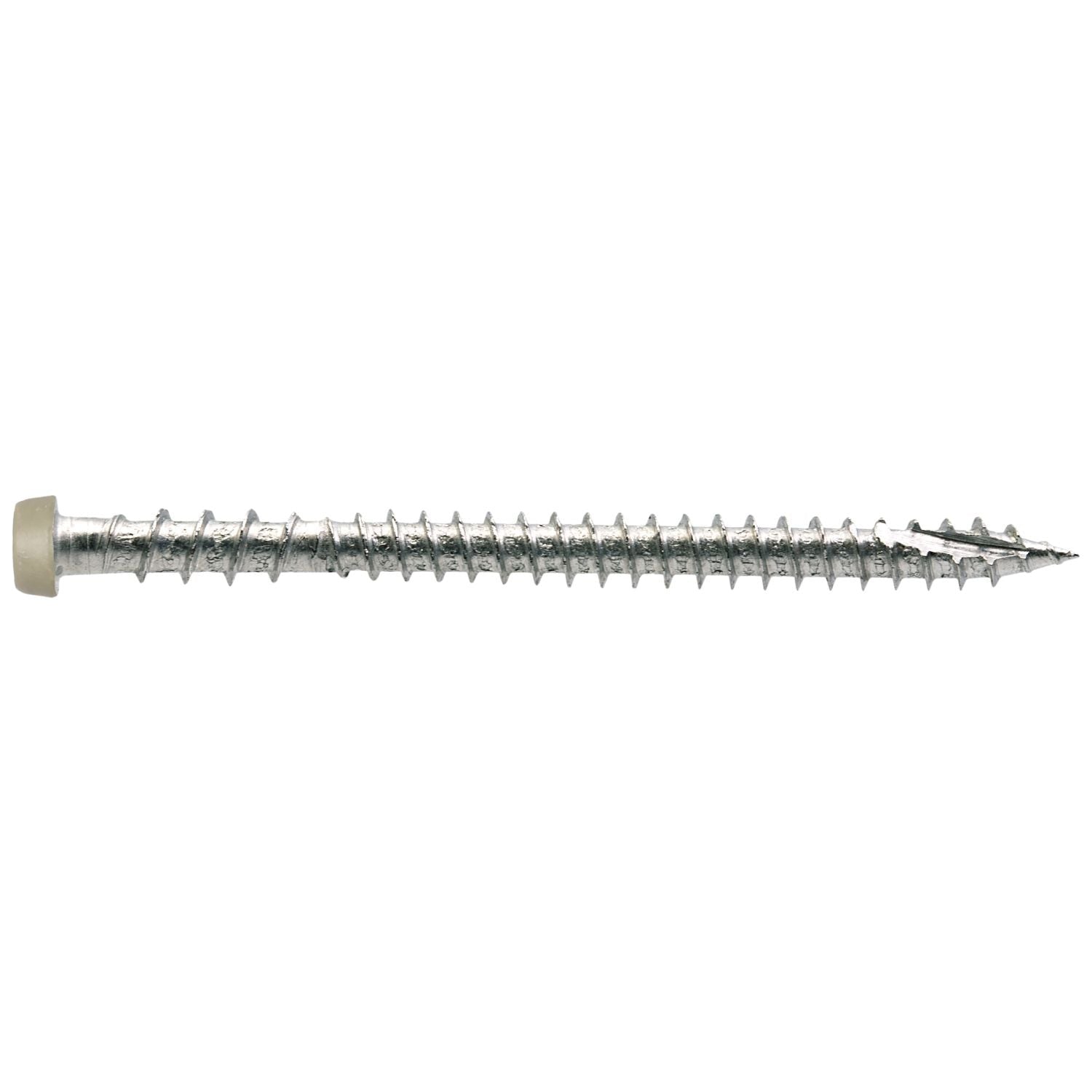 Simpson Strong-Tie DCU234S316TN05 Deck-Drive DCU COMPOSITE Screw (Collated), #10 x 2-3/4-in. Type 316, Tan 05, 1000-Pack