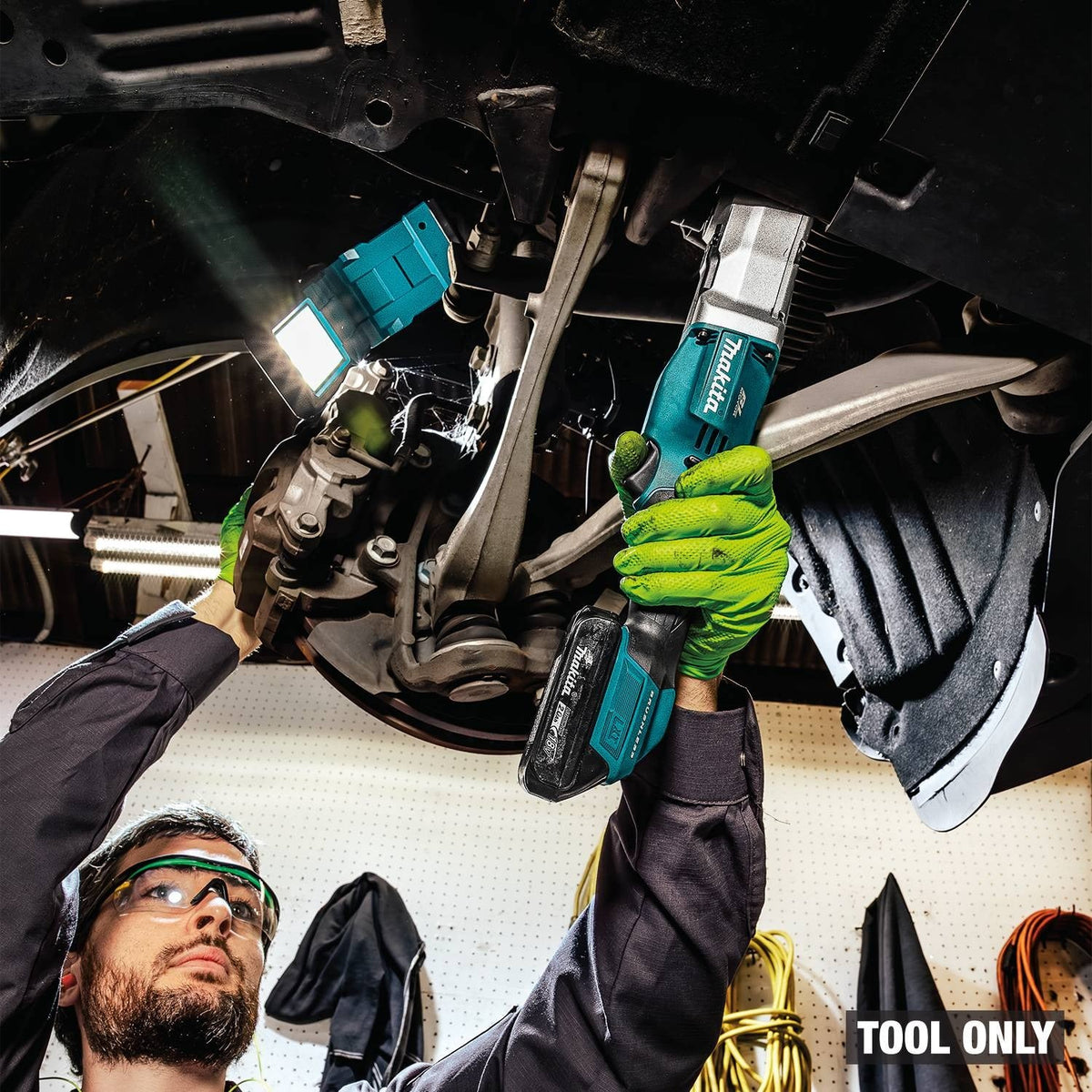 Makita XLT04Z 18V LXT Brushless High Torque 1/2-in. Angle Impact Wrench w/ Friction Ring, Tool Only