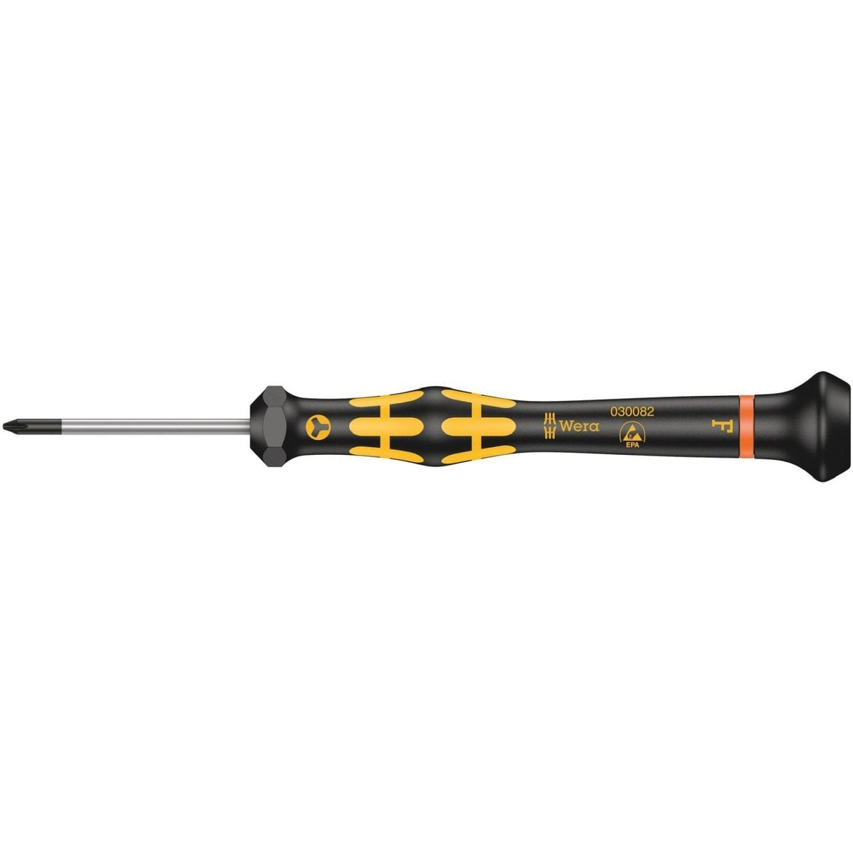 Wera 1572 Esd Kraftform Micro Screwdriver For Microstix Screws, Fx40-mm.