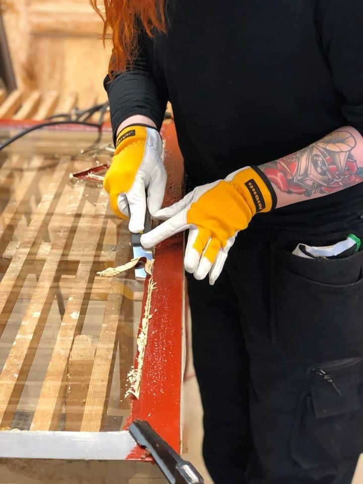 Speedheater Putty Scraper for Window Glazing