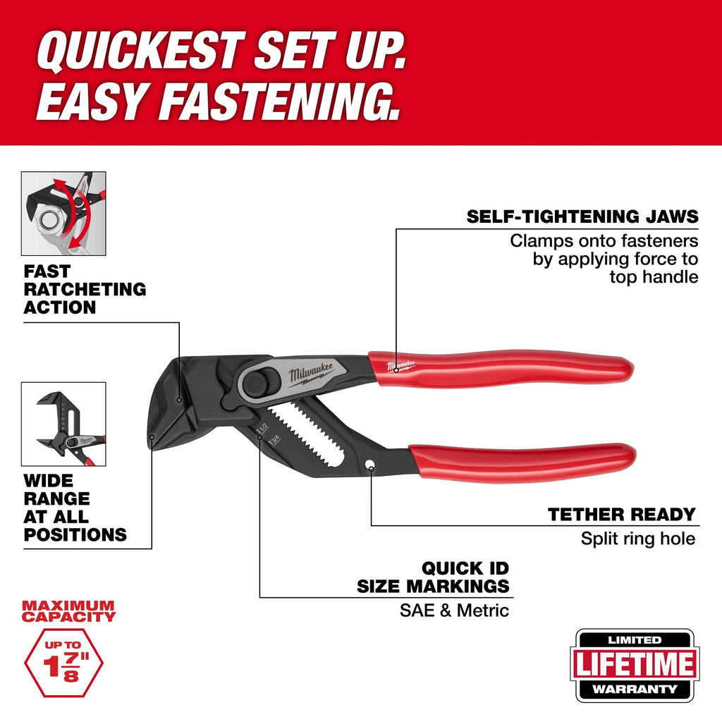 Milwaukee 7-in. Pliers Wrench (48-22-6907)