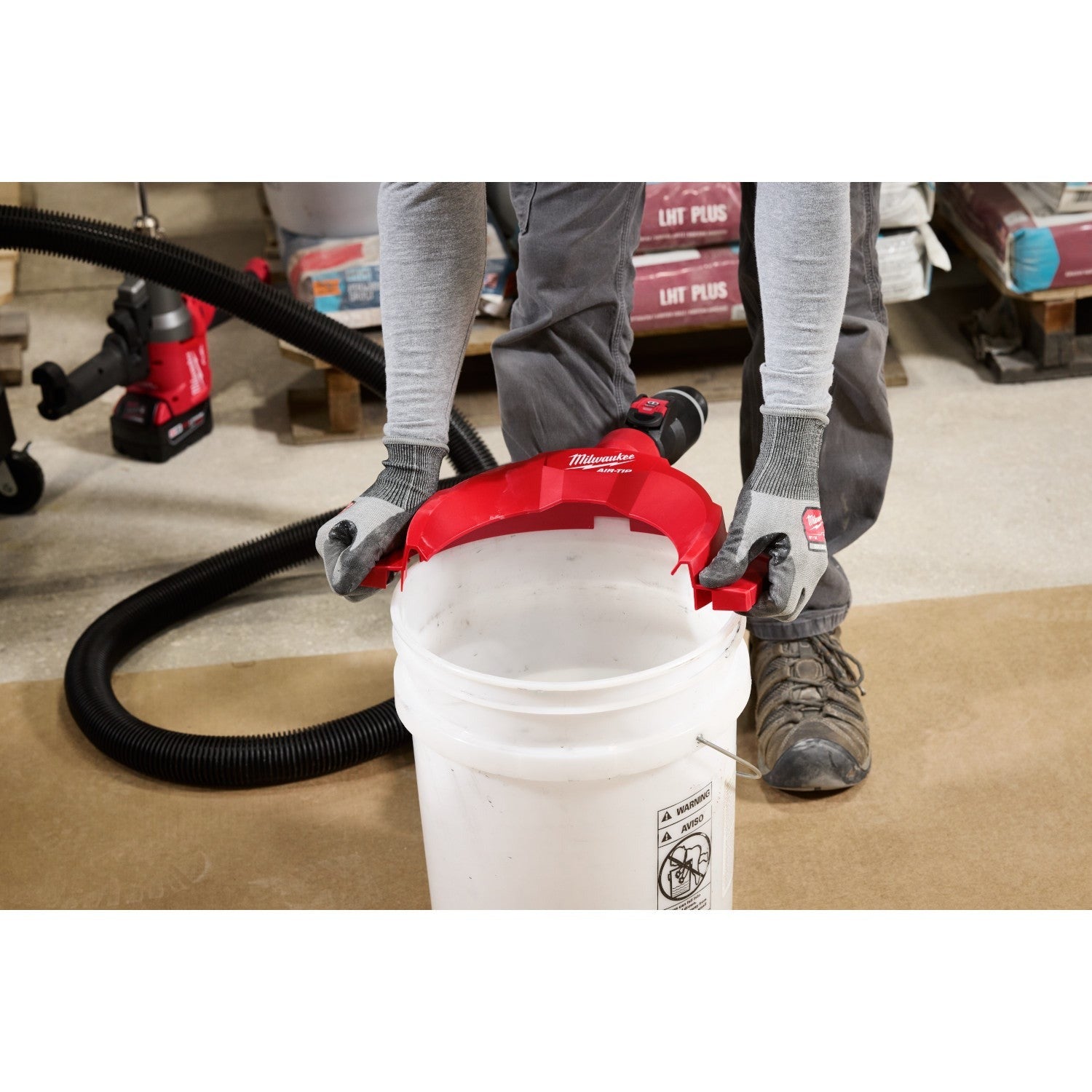 Milwaukee 49-90-2041 AIR-TIP Bucket Topper Dust Collector