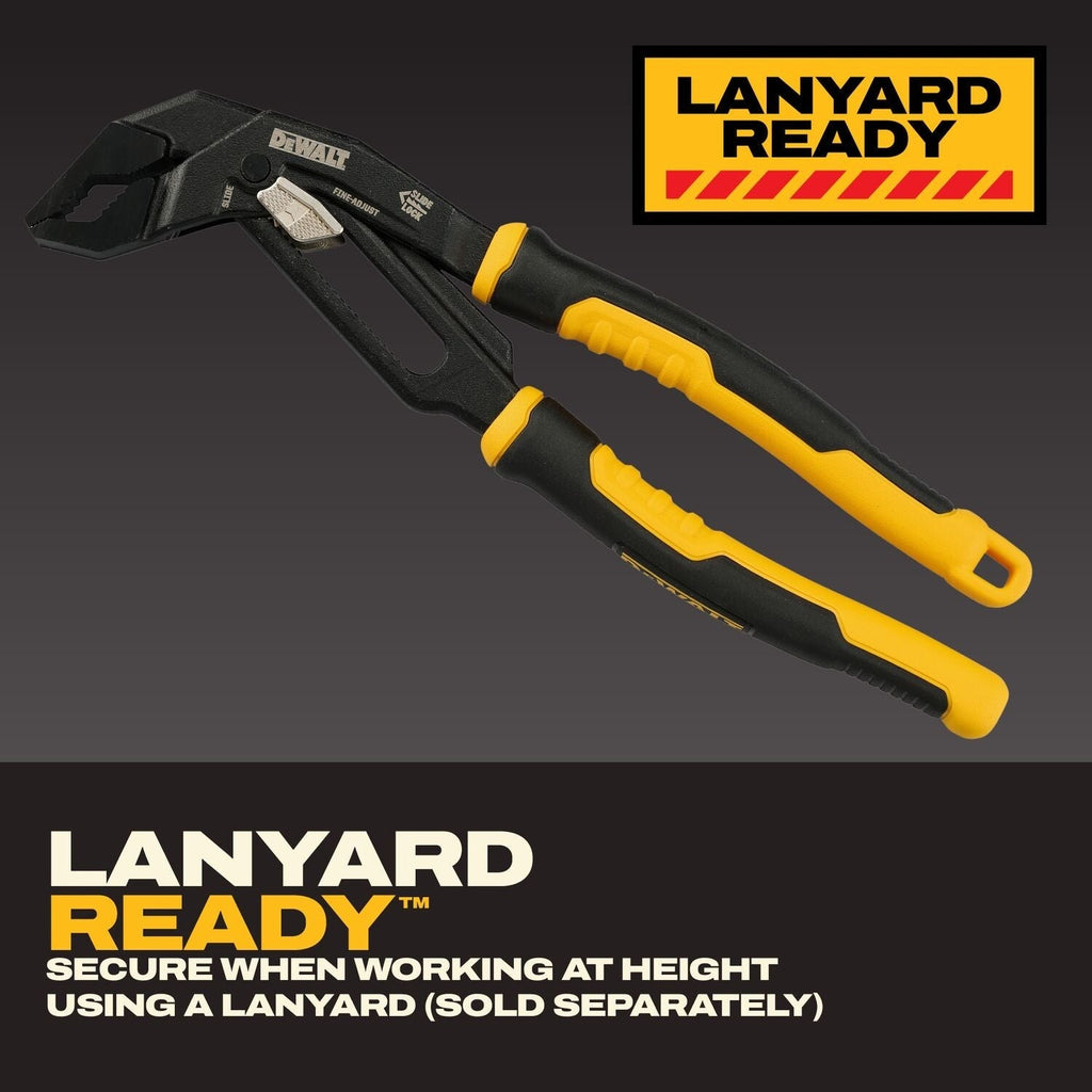 DeWALT DWHT82821 10-in. Slidelock V-Jaw Pliers