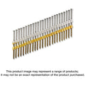 Simpson Strong-Tie S11A250CNJ 20°–22° Plastic Strip, Full Round Head, Ring-Shank Nail, 2-1/2-in. x 0.120-in. Type 304, 1000-Pack