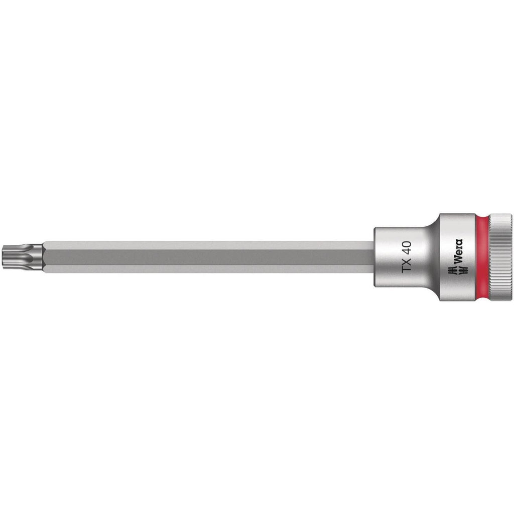 Wera 8767 C Hf Torx Zyklop Bit Socket With 1/2-in. Drive With Holding Function, Torx 40x140-mm.