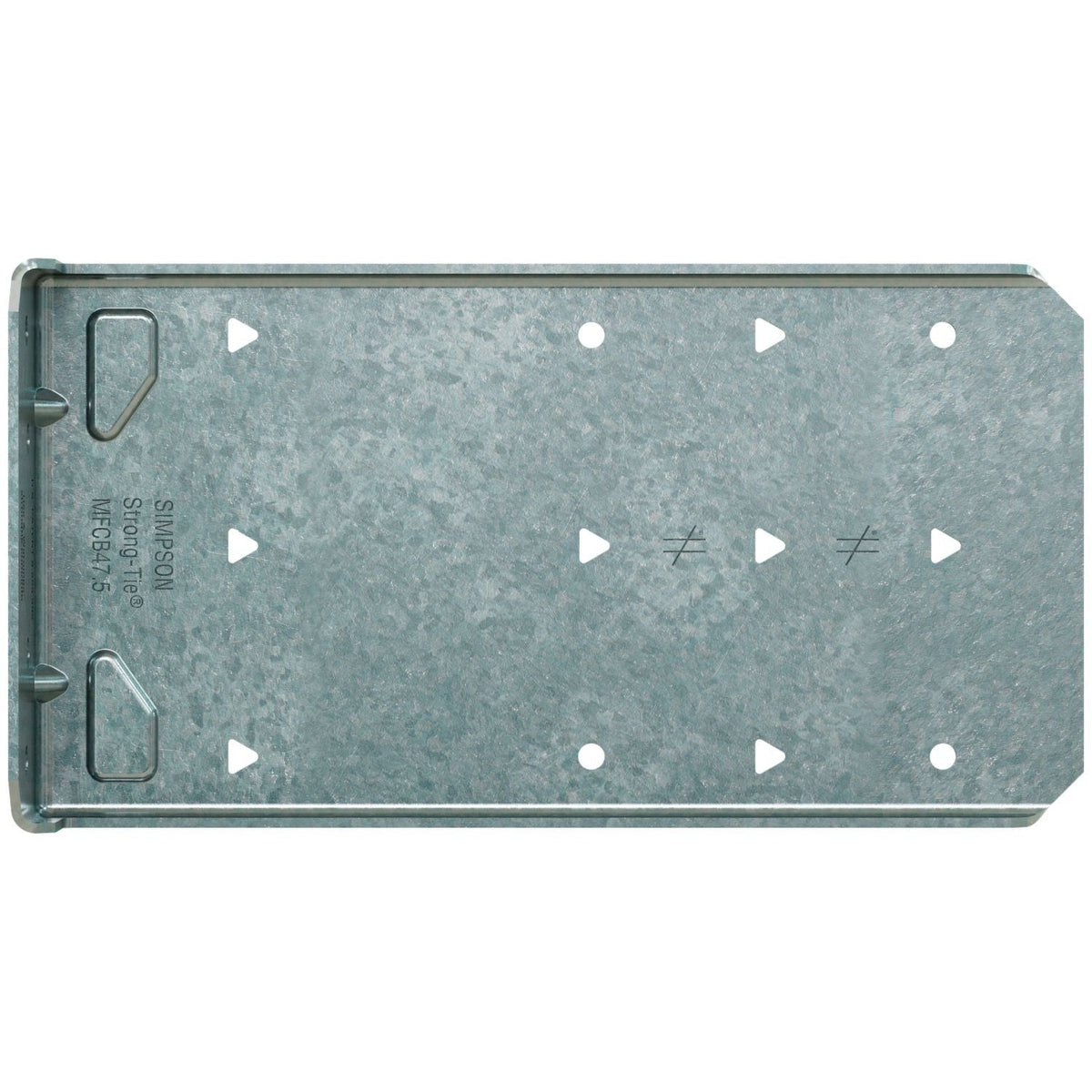 Simpson Strong-Tie MFCB47.5-R25 MFCB 7-1/2-in. Bypass Framing Fixed-Clip Connector, 25-Pack