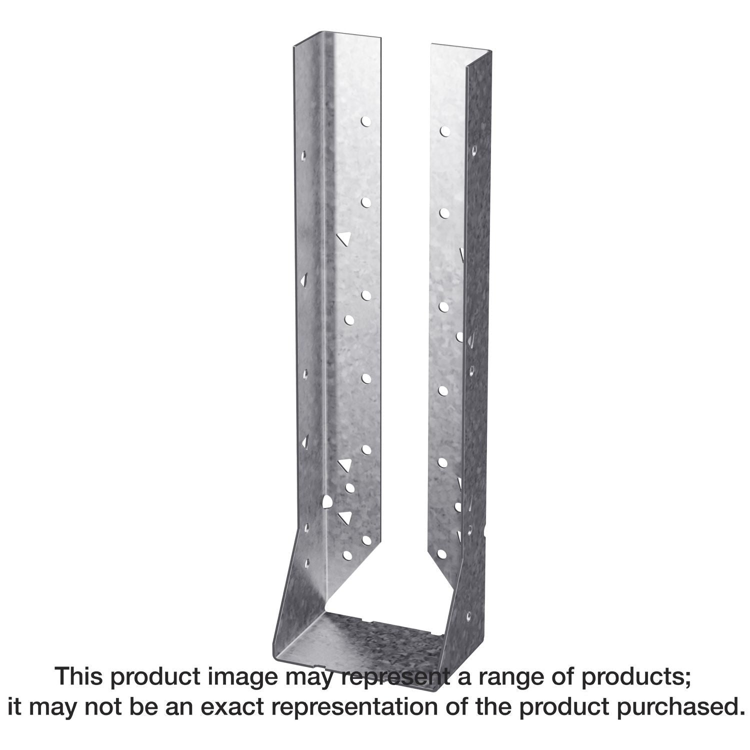 Simpson Strong-Tie HUC36 HUC Galvanized Face-Mount Concealed-Flange Joist Hanger for 3x6