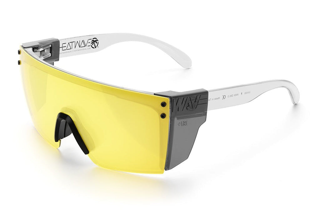 Heat Wave Lazer Face HI-VIS YELLOW Z87 Sunglasses