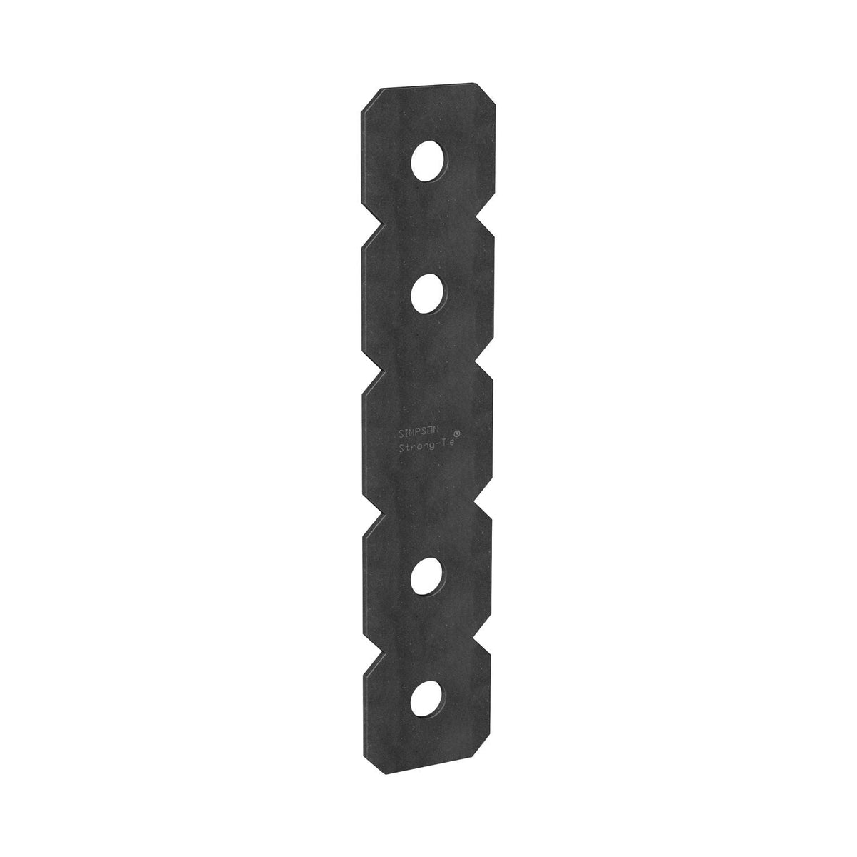 Simpson Strong-Tie OHS OHS 2-1/2-in. x 12-in. Black Powder-Coated Ornamental Heavy Strap