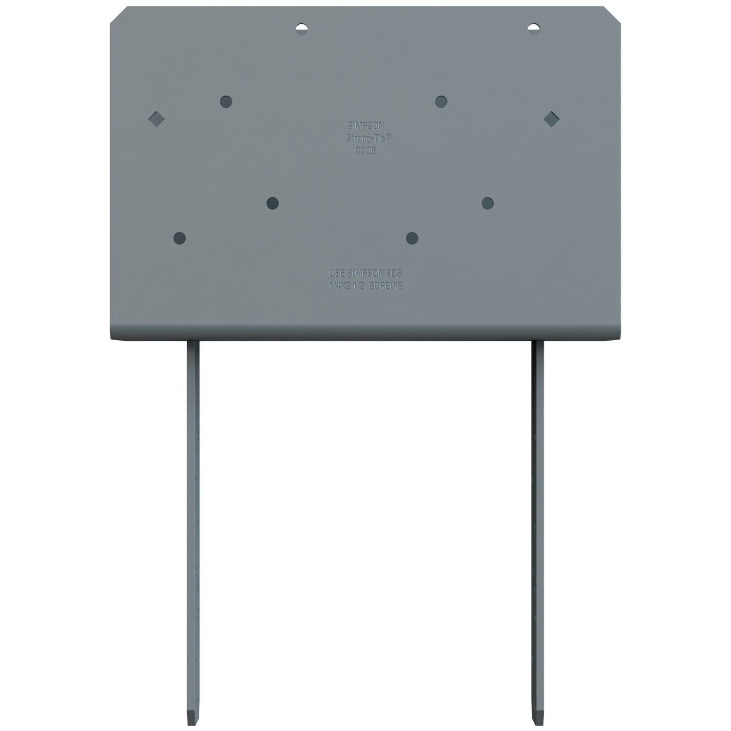Simpson Strong-Tie CCQ68SDS2.5 CCQ Column Cap for 6x Beam, 8x Post with Strong-Drive SDS Screws