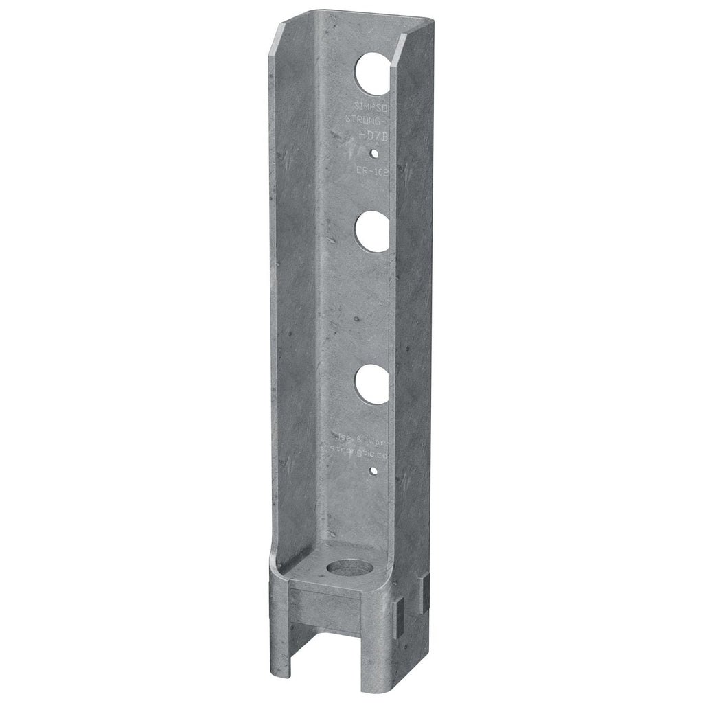 Simpson Strong-Tie HD7BHDG HDB 12-3/8-in. Hot-Dip Galvanized Bolted Holdown