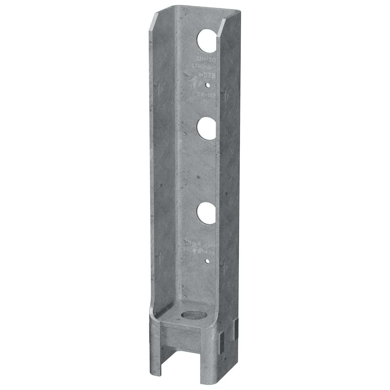 Simpson Strong-Tie HD7BHDG HDB 12-3/8-in. Hot-Dip Galvanized Bolted Holdown