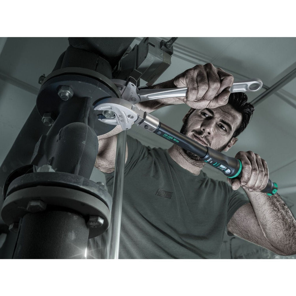 Wera Click-Torquex7 Torque Wrench For Insert Tools, 10-100 Nm, 14X18x10-100 Nm