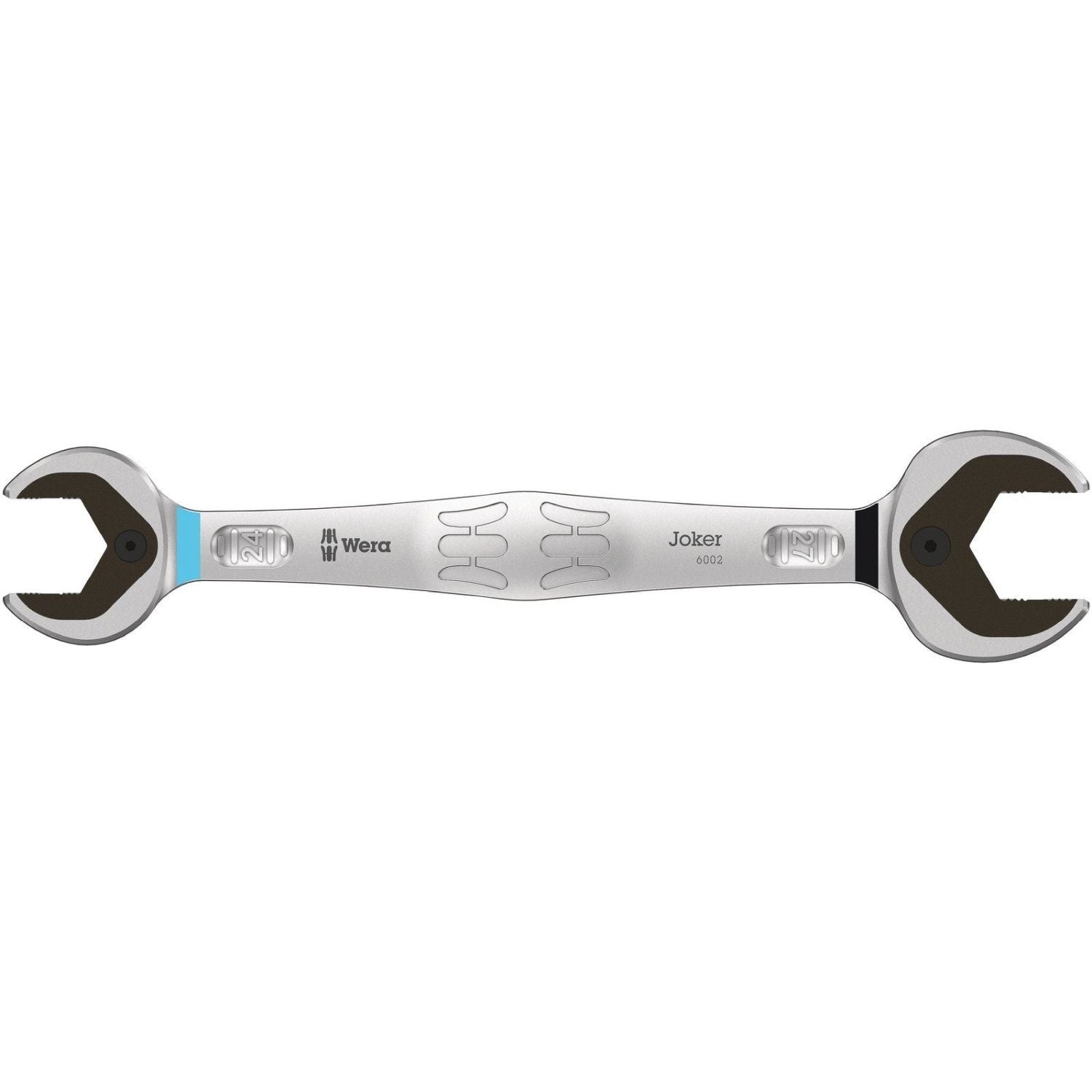 Wera 6002 Joker Double Open End Wrenches, 24x27x280-mm.
