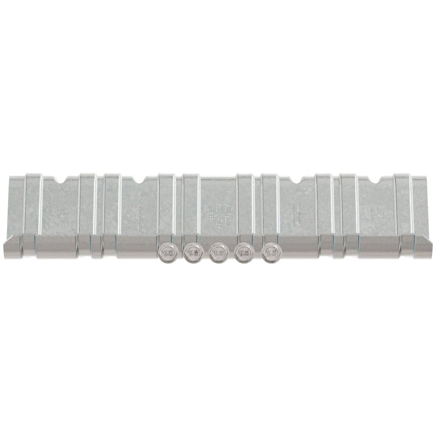 Simpson Strong-Tie URFP-SDS3 URFP 10-5/8-in. x 6-1/4-in. Universal Retro Foundation Plate with Screws