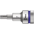 Wera 8740 C Hf Zyklop Bit Socket With 1/2-in. Drive With Holding Function, 7x60-mm.