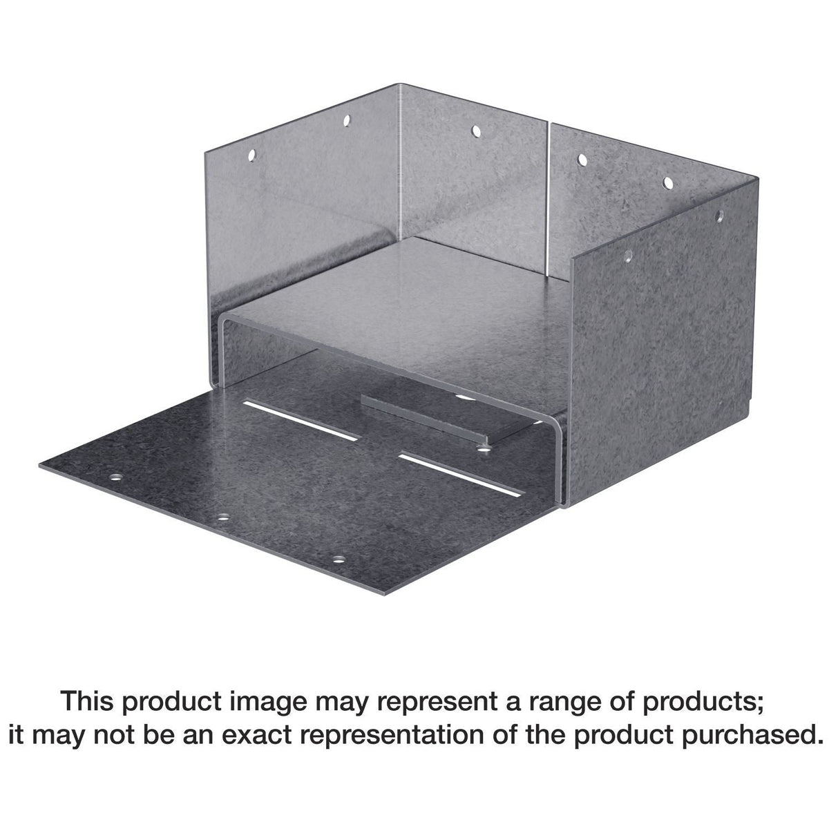 Simpson Strong-Tie ABW44Z ABW ZMAX Galvanized Adjustable Standoff Post Base for 4x4