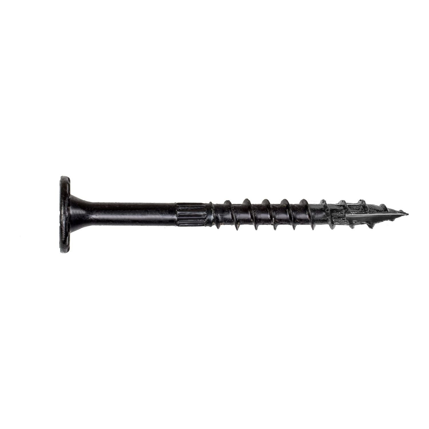 Simpson Strong-Tie SDWS22312DBBRC12 Outdoor Accents Structural Wood Screw, .220-in. x 3-1/2-in. DB Coating, Black, 12-Pack