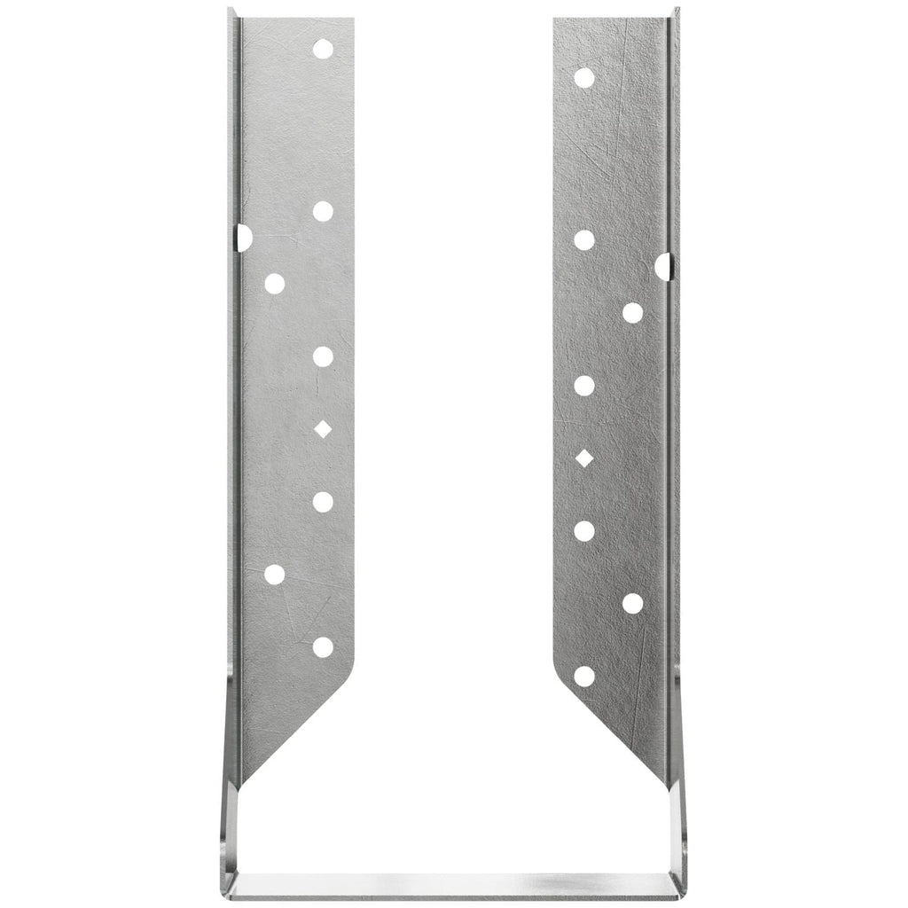Simpson Strong-Tie HUCQ612SS-SDS HUCQ Stainless-Steel Heavy Face-Mount Concealed-Flange Joist Hanger for 6x12 w/ Screws